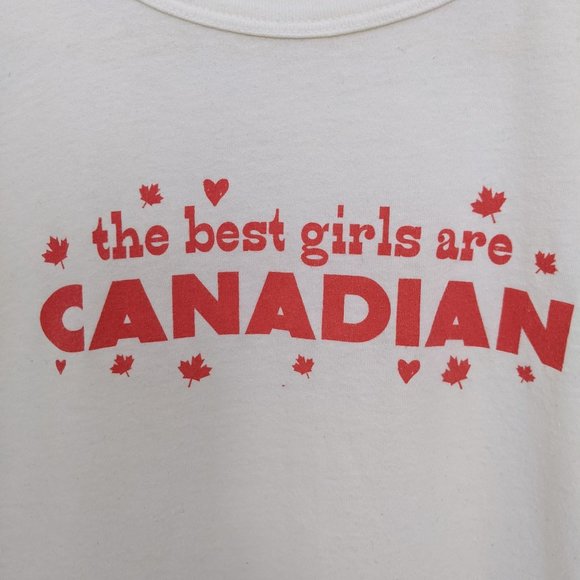 "The Best Girls Are Canadian" t-shirt - Picture 4 of 5